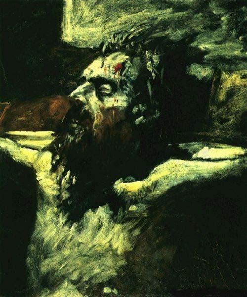 Nikolai Ge Head of Jesus. Preparation for The Crucifixion. oil painting image